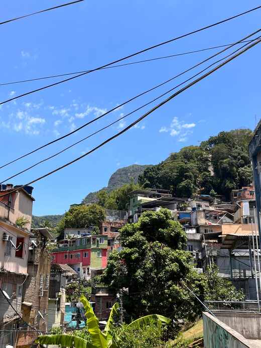 Vue sur les toits de Rocinha