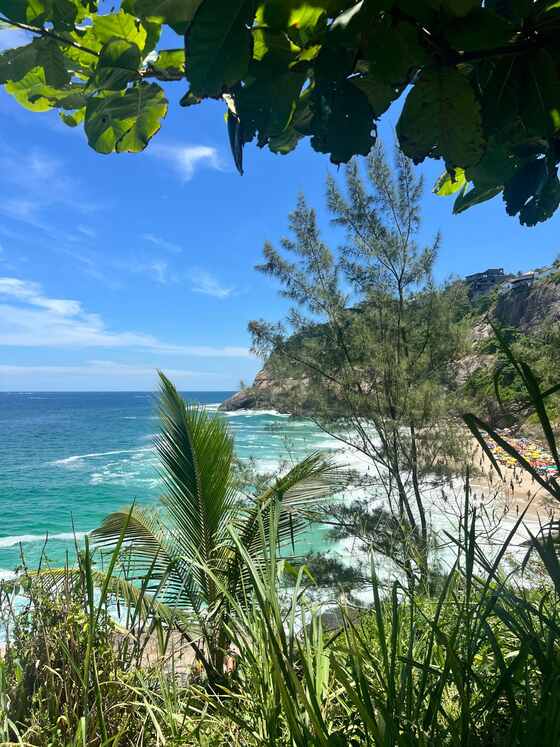 Plage de la Zona Sul à Rio