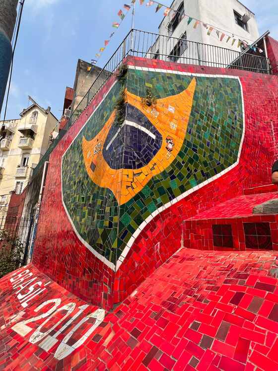 Escadaria Selarón, l'escalier mosaïque emblématique de Rio